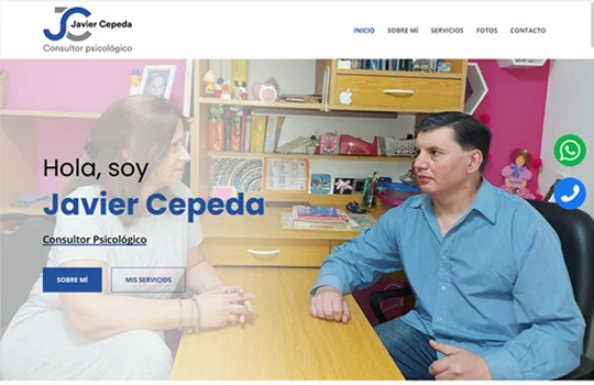 Javier Cepeda | Consultor Psicológico - Página Web
