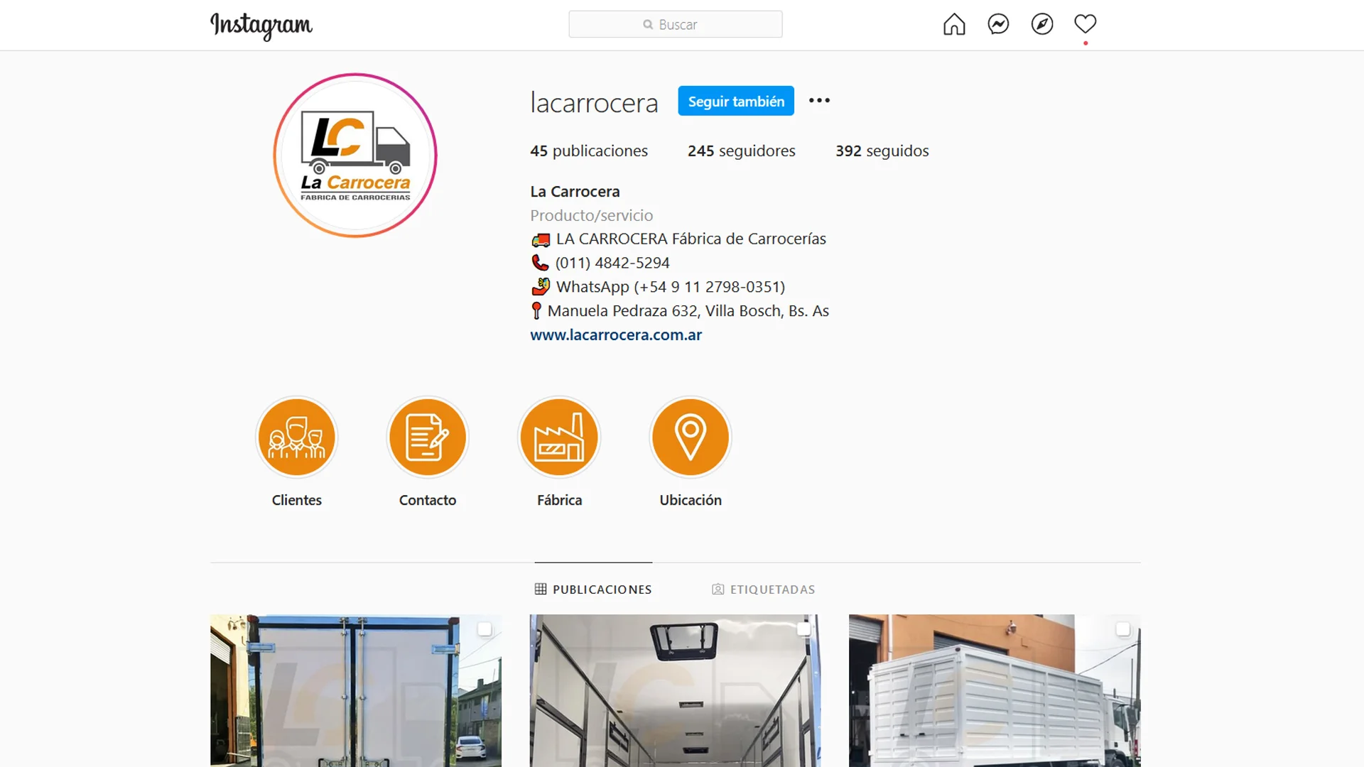 LA CARROCERA | Fábrica de Carrocerías - Instagram