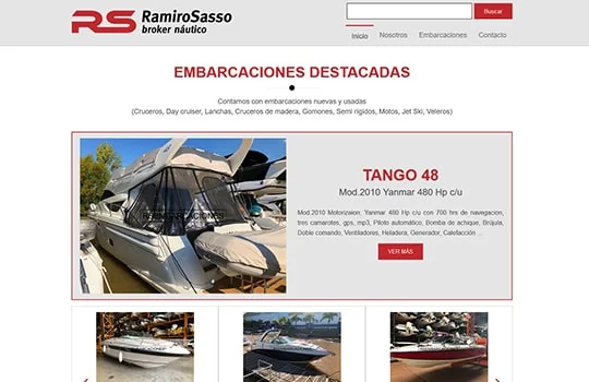 Ramiro Sasso | Broker Náutico - Página Web