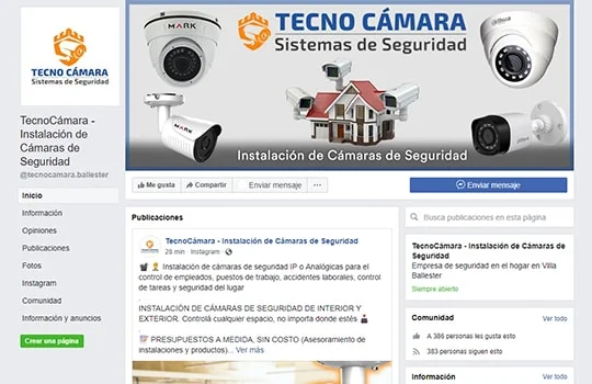 TECNOCÁMARA - Facebook