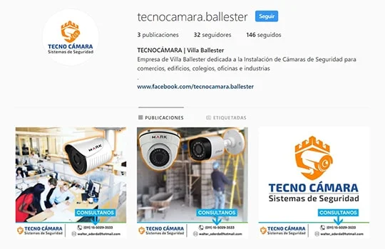 TECNOCÁMARA - Instagram